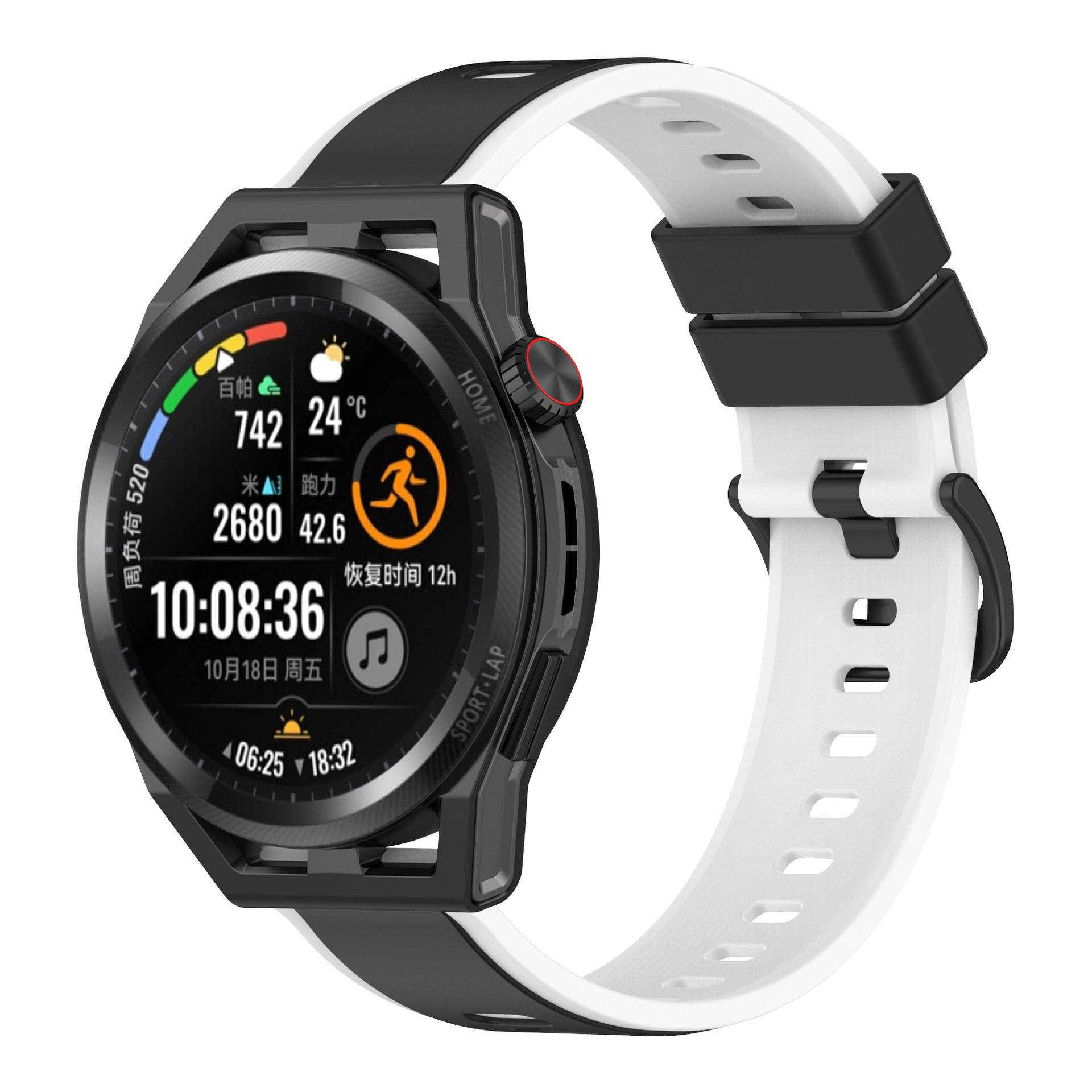 Silikon-Uhrenarmband für Smartwatches 22 mm Modell 3