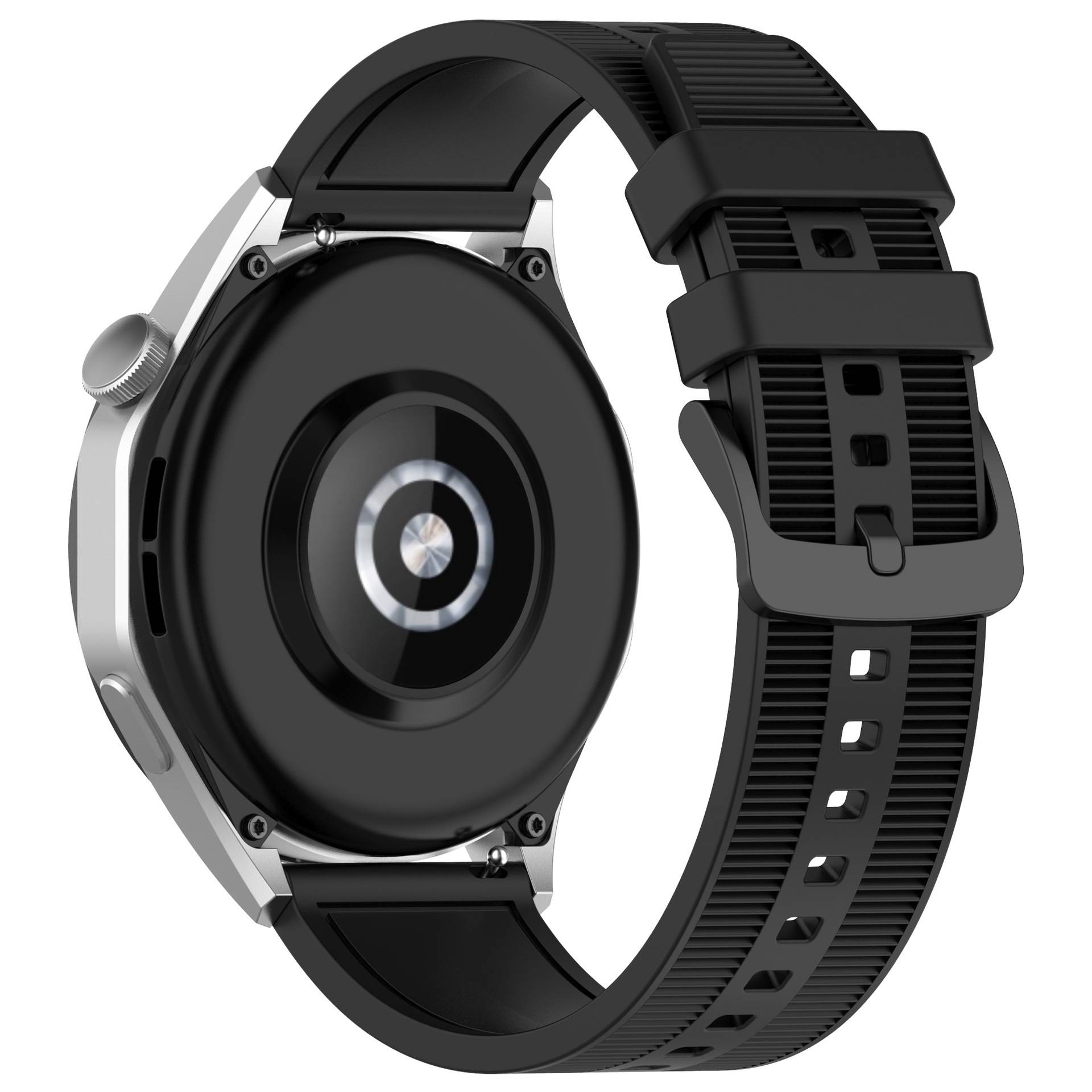 Silikon-Uhrenarmband 22mm für Huawei Watch GT4 Black