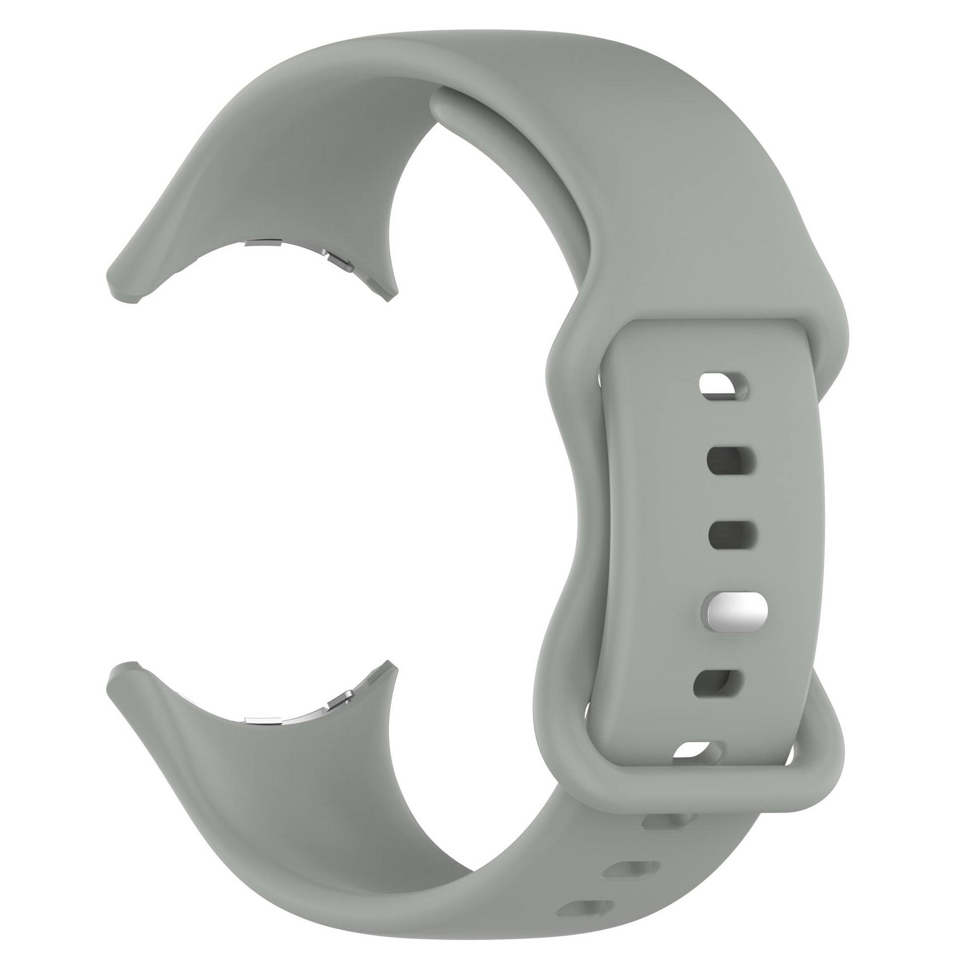Silikon Uhrenarmband für Google Pixel Watch - 41mm Grey