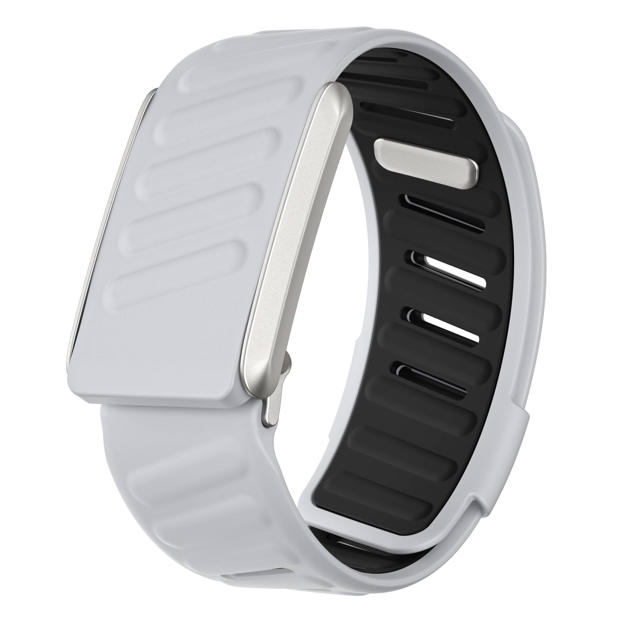 Silikon-Uhrenarmband für Whoop 4.0 Black+Grey
