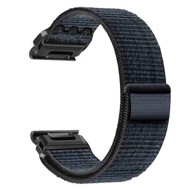 Garmin Fenix 8/567X Pro Armbänder - Atmungsaktive Nylon-Uhrenarmbänder mit Schnellverschluss 26 mm