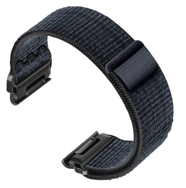 Garmin Fenix 8/567X Pro Armbänder - Atmungsaktive Nylon-Uhrenarmbänder mit Schnellverschluss 22 mm