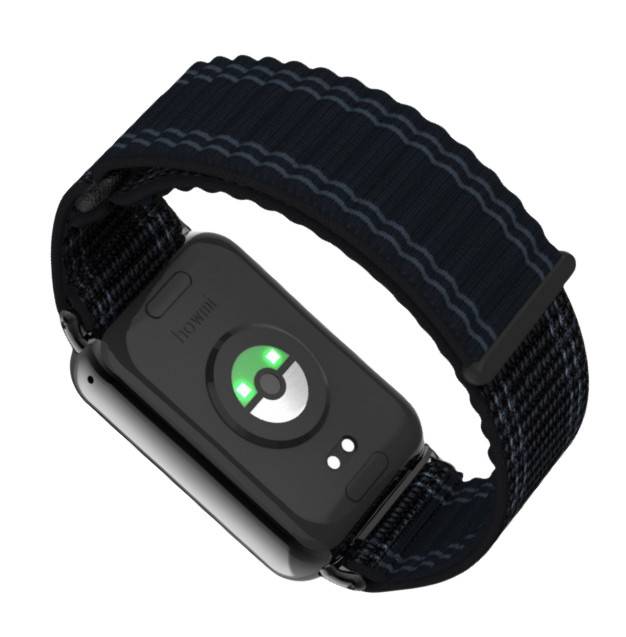 Nylon Wave Tank Kettengliederschlaufe Armband für Xiaomi Band 9/8 Pro Black