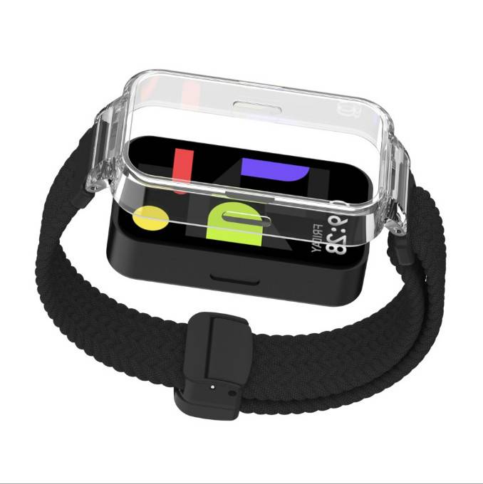 Redmi Band 3/9 Active Nylon-Armband mit Magnetverschluss Black