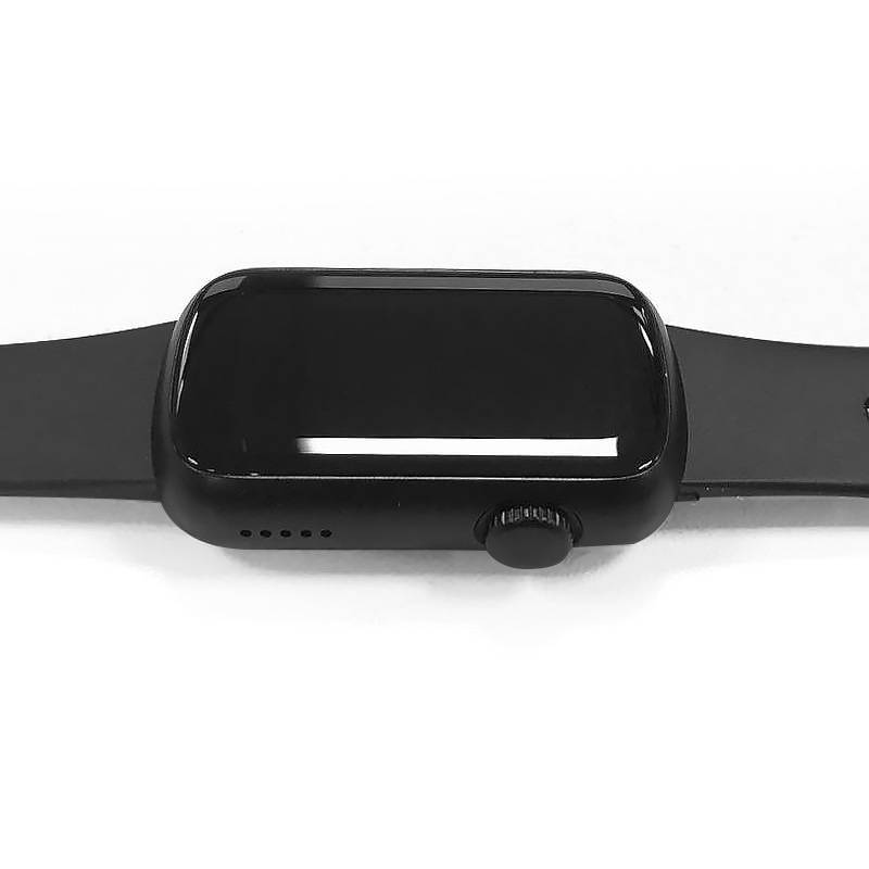 Smartwatch mit Herzfrequenzmesser, Blutdruckmessgerät, Schlafmonitor, Schrittzähler Black