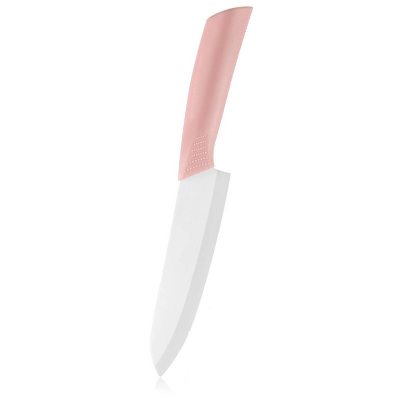 Keramik-Küchenmesser - Rosa, 15 cm XL