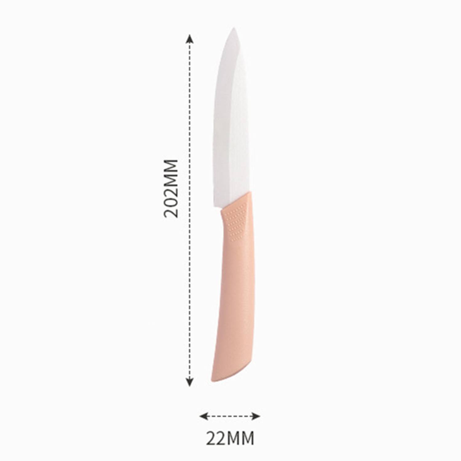 Keramik-Küchenmesser - Rosa, 15 cm M