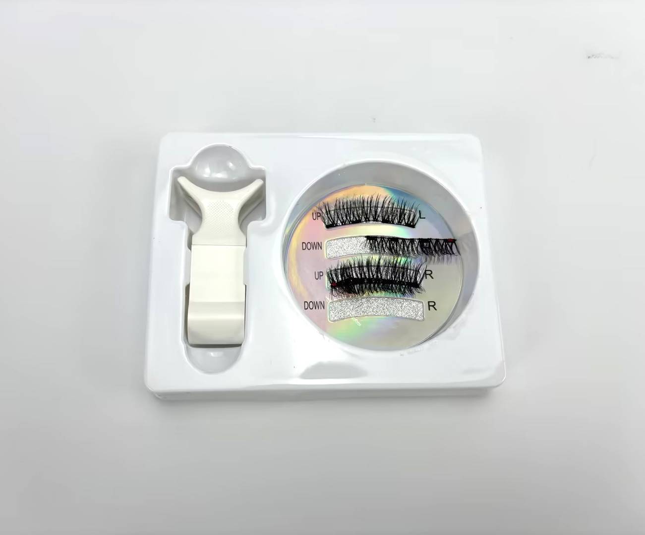 Magnetische Wimpern einfach anzuwendende künstliche Wimpern mit Applikator Modell 7