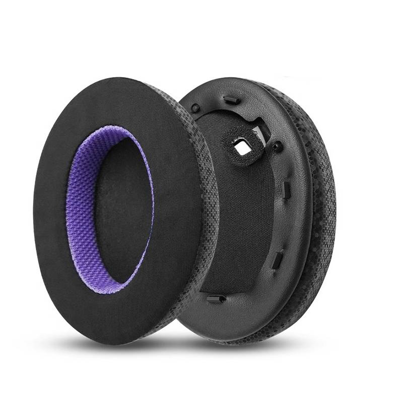Ersatz-Ohrpolster für Sony WH-1000XM4 Kopfhörer - Schwarz/Lila