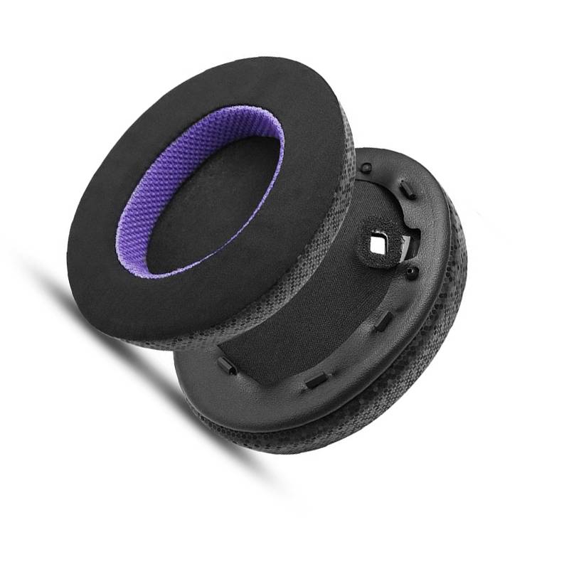 Ersatz-Ohrpolster für Sony WH-1000XM4 Kopfhörer - Schwarz/Lila
