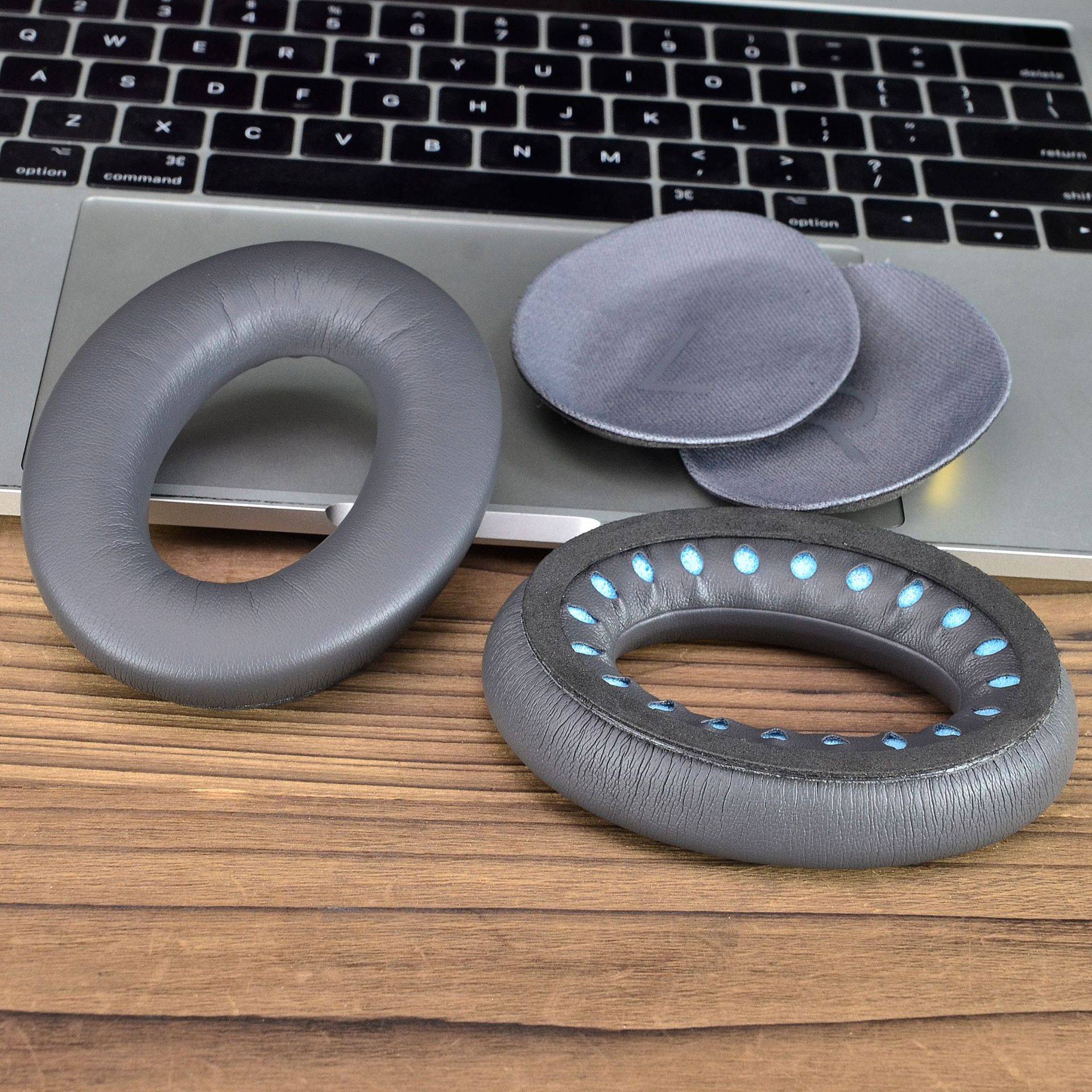 Ersatz-Ohrpolster für Bose QC45 QC35 DarkGrey