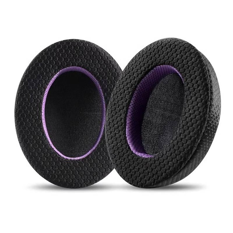Ersatz-Ohrpolster für Sony WH-XB910N Kopfhörer - Schwarz-Lila