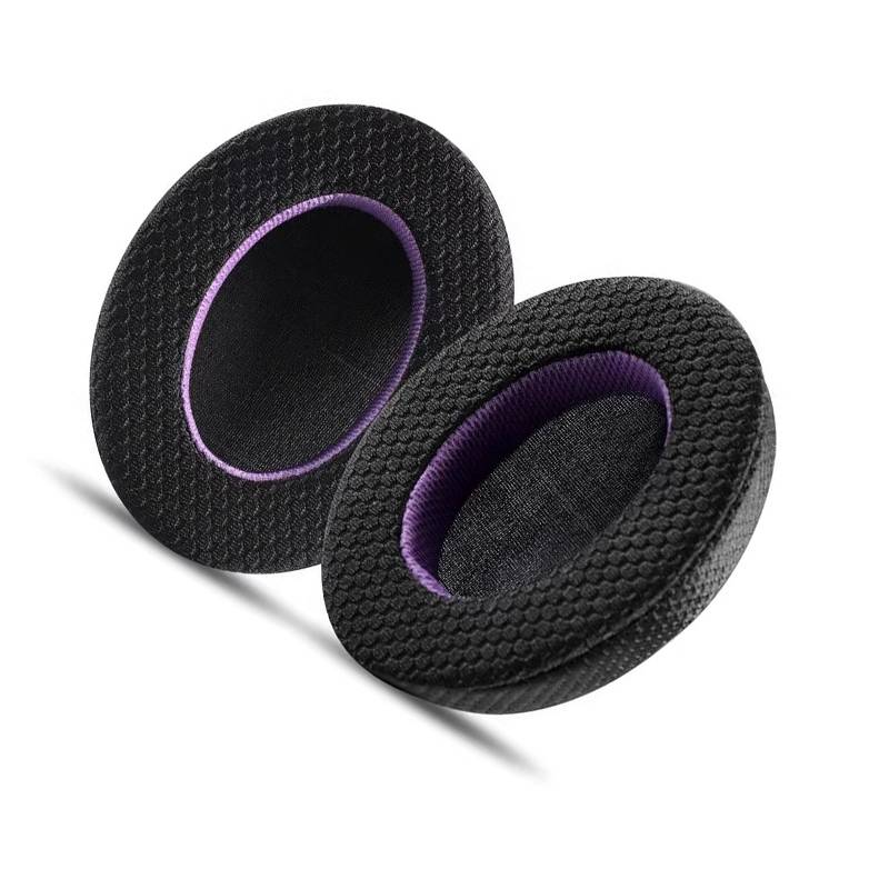 Ersatz-Ohrpolster für Sony WH-XB910N Kopfhörer - Schwarz-Lila