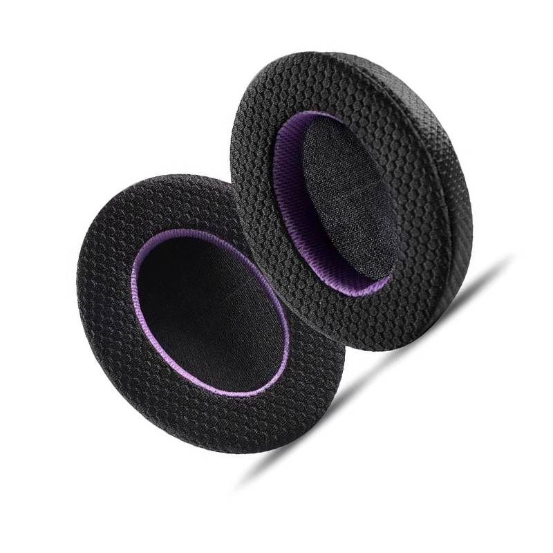 Ersatz-Ohrpolster für Sony WH-XB910N Kopfhörer - Schwarz-Lila