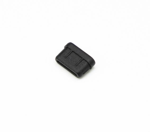 Staubschutzstöpsel Typ-C Staubschutzabdeckung, 4er-Pack Black