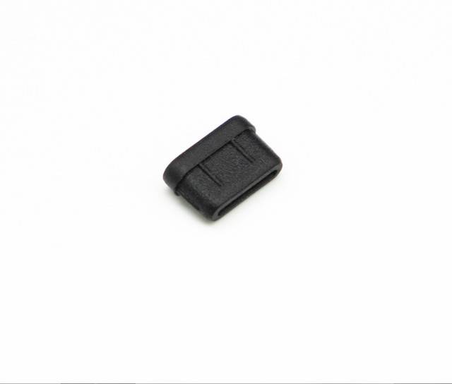 Staubschutzstöpsel Typ-C Staubschutzabdeckung, 4er-Pack Black