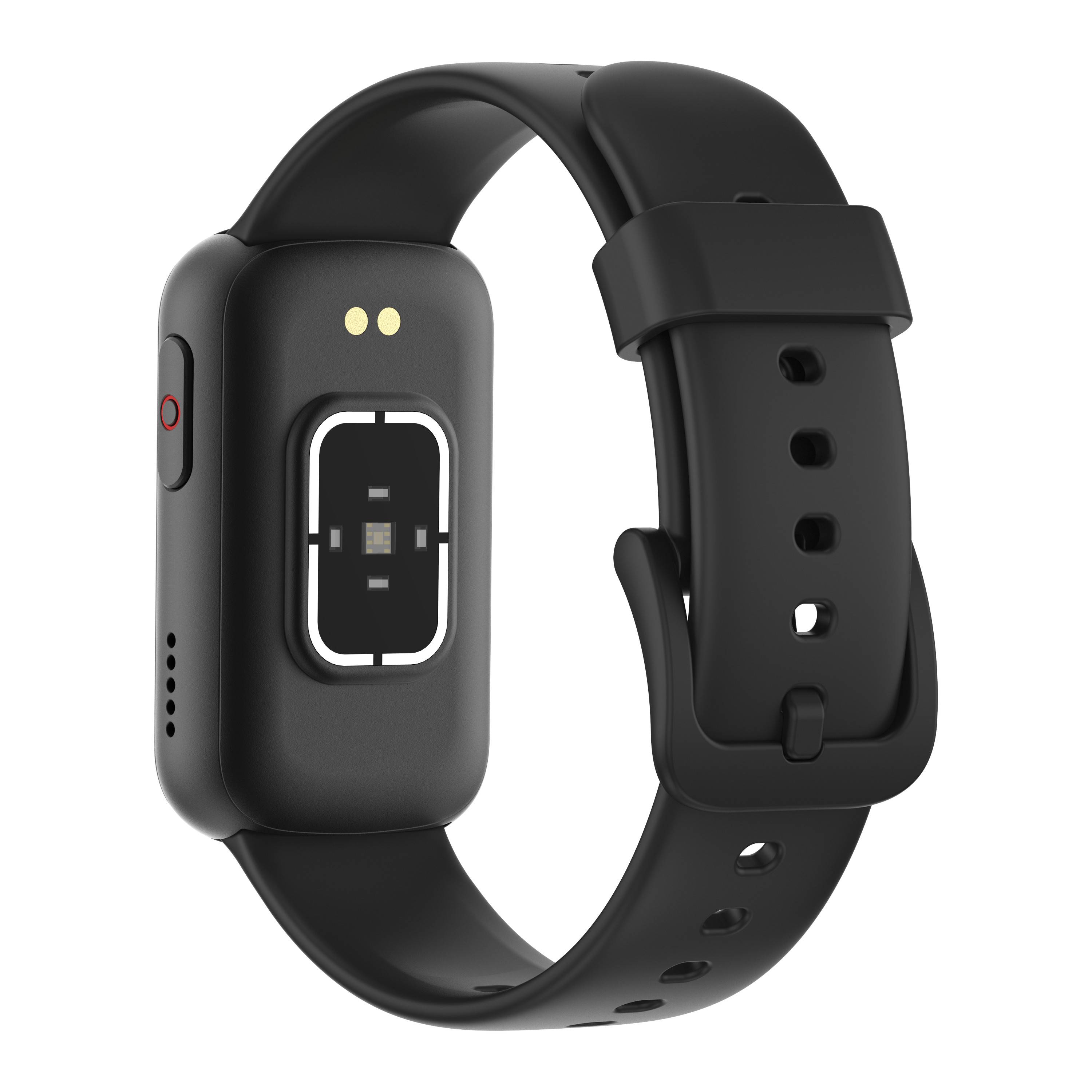 Smartwatch mit Herzfrequenzmessung, Schlafüberwachung und Schrittzähler Black