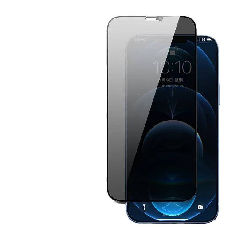 Anti-Spy Displayschutzfolie aus gehärtetem Glas für iPhone iPhone 16 Pro