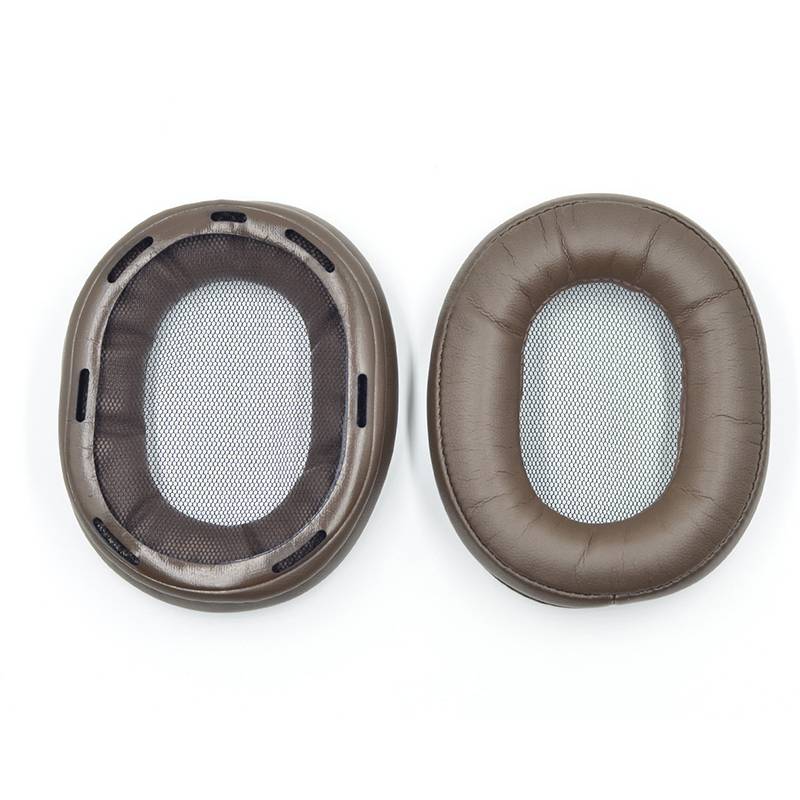Ersatz-Ohrpolster für Sony MDR-1A Kopfhörer - Proteinleder Brown