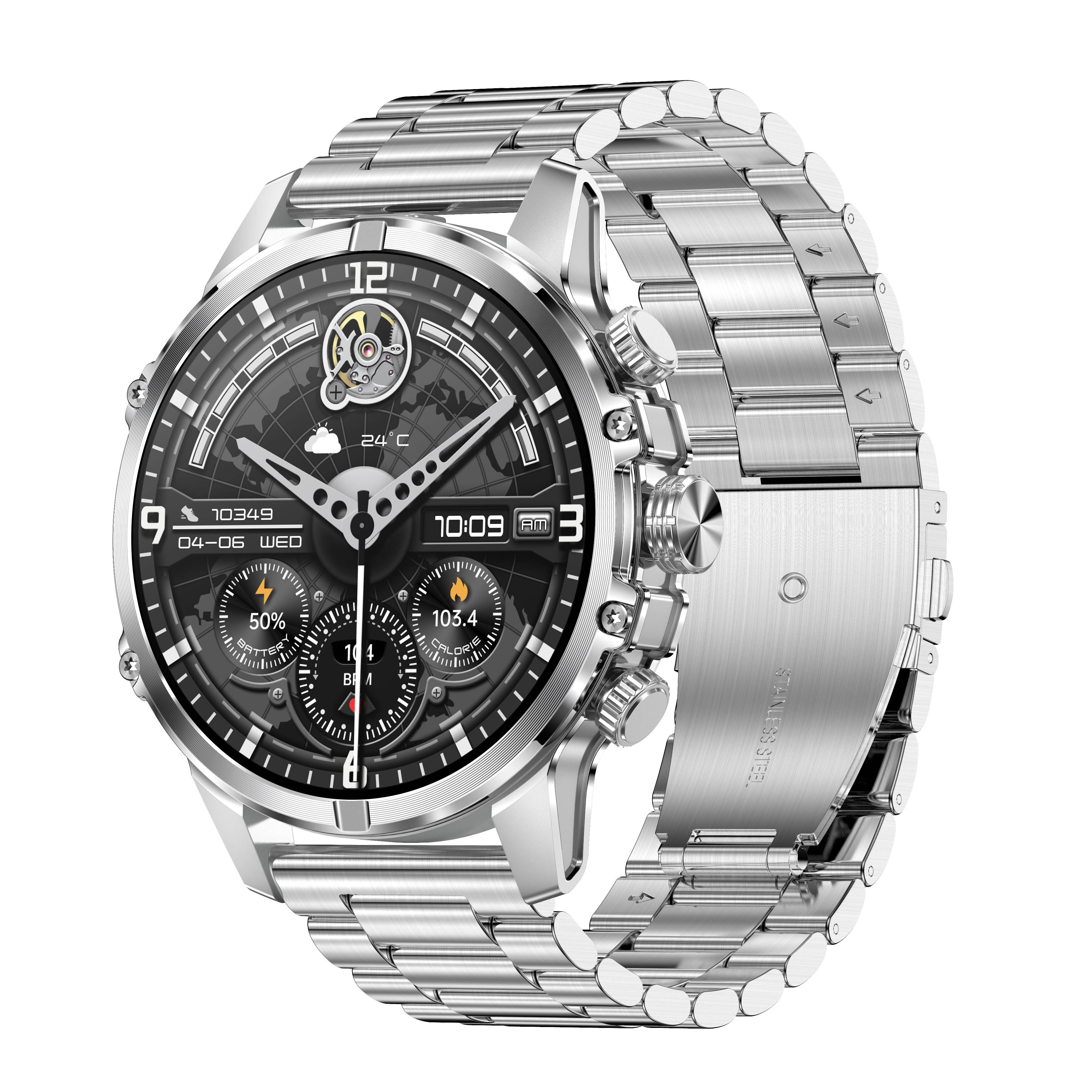 Smartwatch CF53 Silver Steel