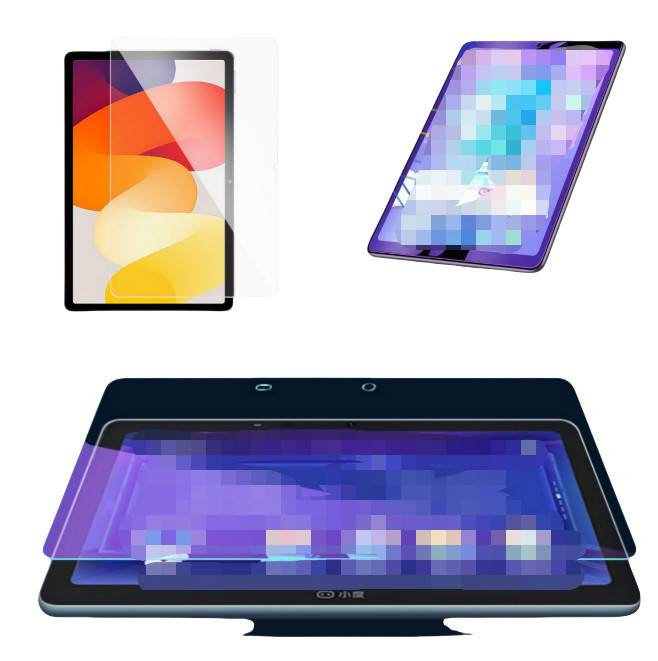 2er-Pack Displayschutzfolie für Xiaomi Redmi Pad SE 11 Zoll, Gehärtetes Glas [9H Härte, Kratzfest, Blasenfrei]
