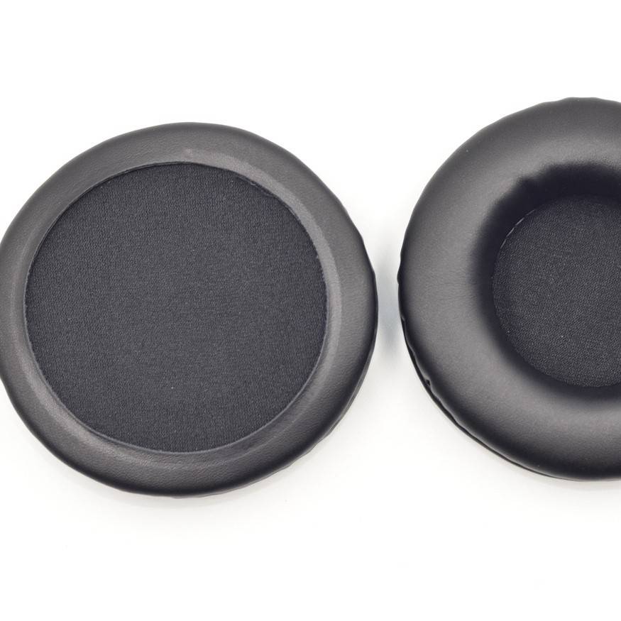 Ersatz-Ohrpolster für Sony MDR-V700DJ V700 V500DJ Kopfhörer - Schwarz (2er-Pack)