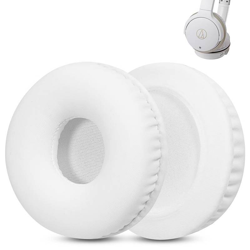 Ersatz-Ohrpolster für Sony WH-CH520 Kopfhörer - Eisseidengewebe (7CM) White