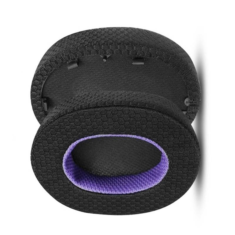 Ersatz-Ohrpolster für Sony WH-1000XM5 Kopfhörer - Schwarz/Lila Mesh