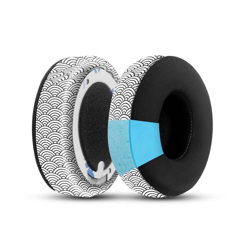 Ohrpolster mit Flussdruck aus Eis-Seide und Leder für Beats Studio3/2 Modell 2