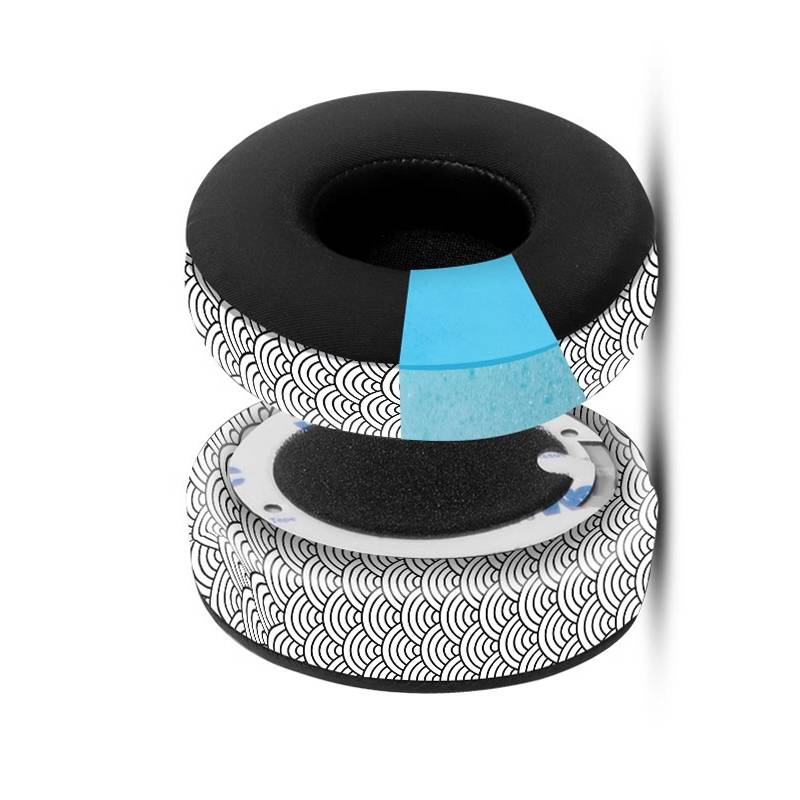 Ohrpolster mit Flussdruck aus Eis-Seide und Leder für Beats Studio3/2 Modell 2