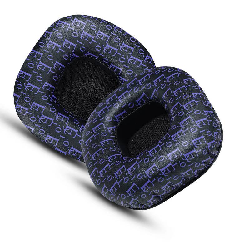 Ersatz-Ohrpolster für Marshall Major Kopfhörer Black + Purple