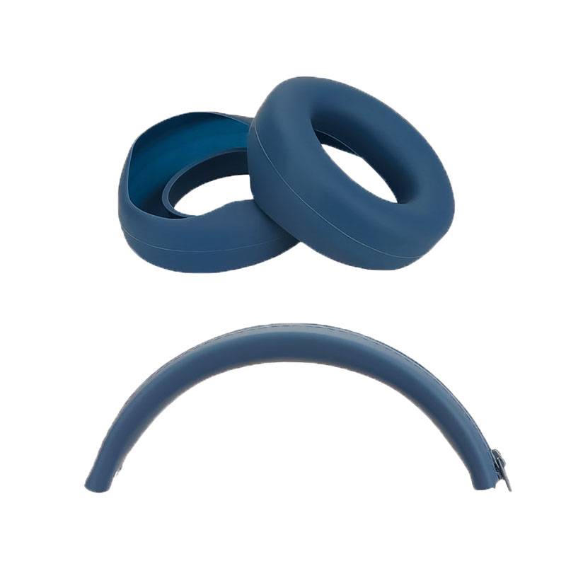 Silikon-Schutzhülle für Beats Studio3 Kopfhörer - Ohrmuscheln & Kopfbügel Blue