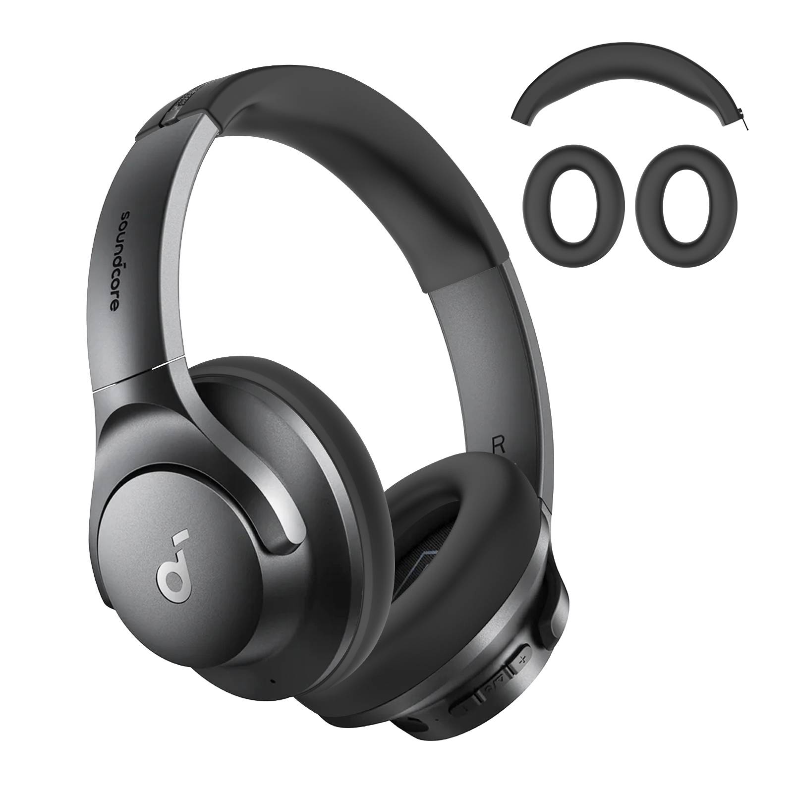 Ersatz-Ohrpolster für Anker Soundcore Q20I Kopfhörer Black