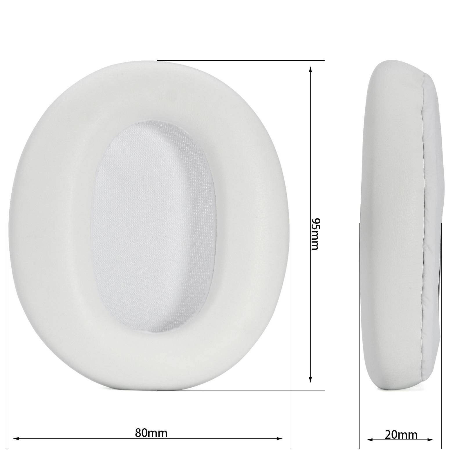 Ersatz-Ohrpolster für Sony WH-CH720N Kopfhörer - Weiß