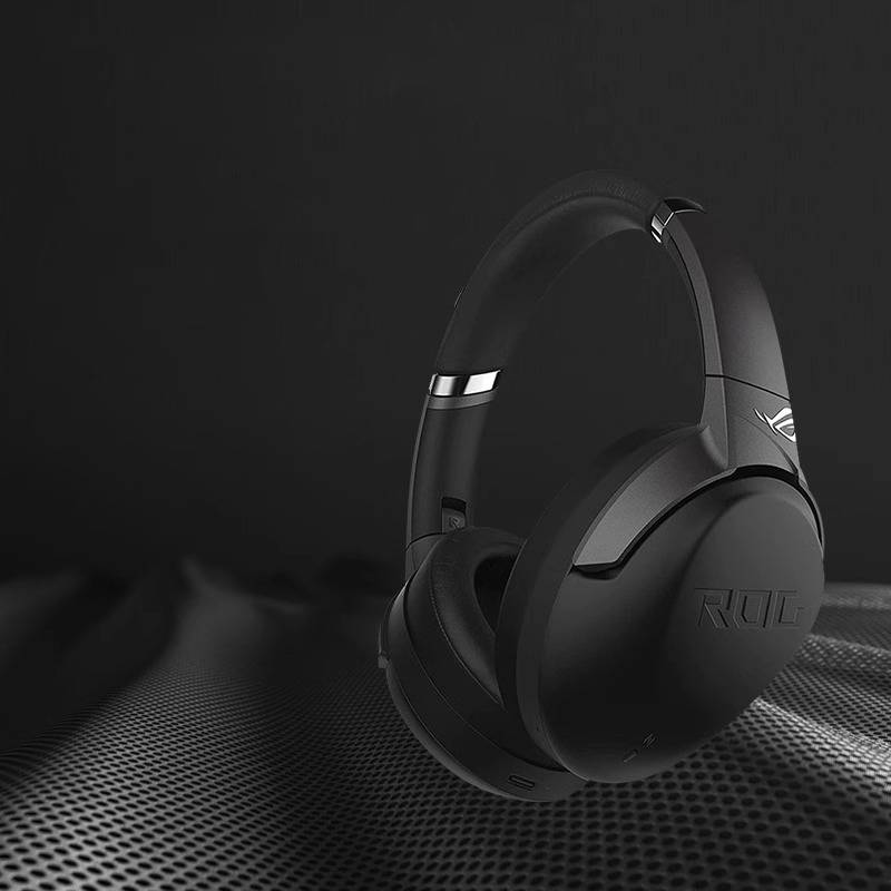 Ersatz-Ohrpolster für ASUS ROG Strix Go Wireless Headset - Schwarzes Kunstleder