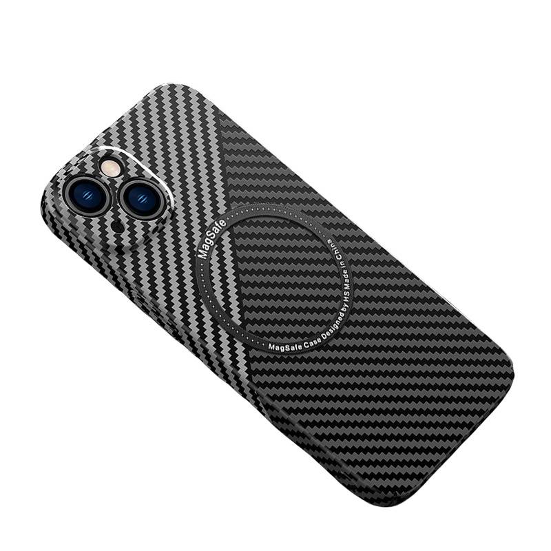 Ultradünne Carbonfaser-Hülle für iPhone 11 Serie mit MagSafe-Kompatibilität iPhone 11