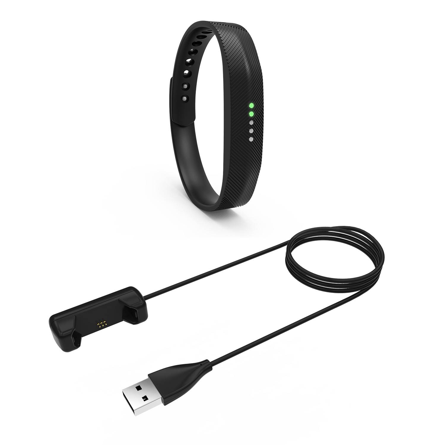 Fitbit Flex 2 Ladekabel - 1 Meter, Schwarz