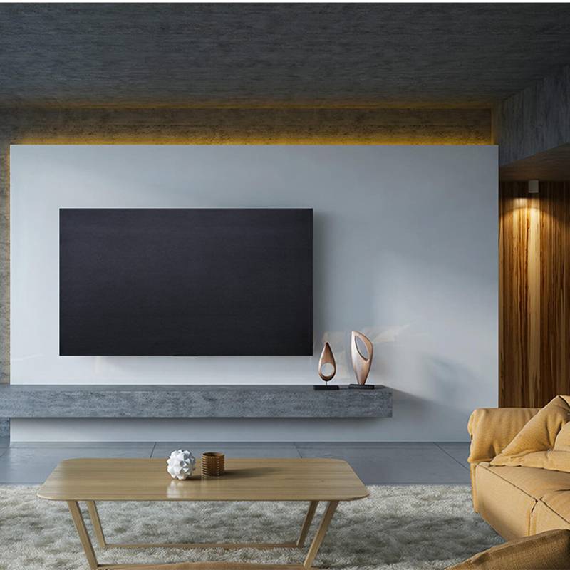 Dehnbare Stoff-TV-Abdeckung Staubschutzhülle Universal Black 43