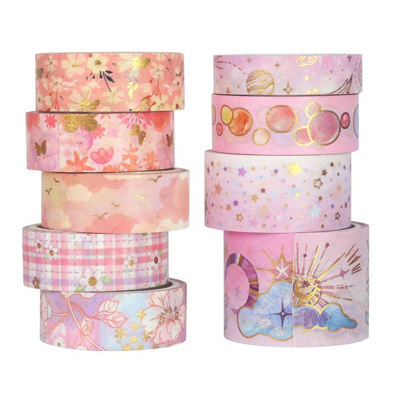 DIY Dekoratives Washi Tape Set zum Journaling und Basteln