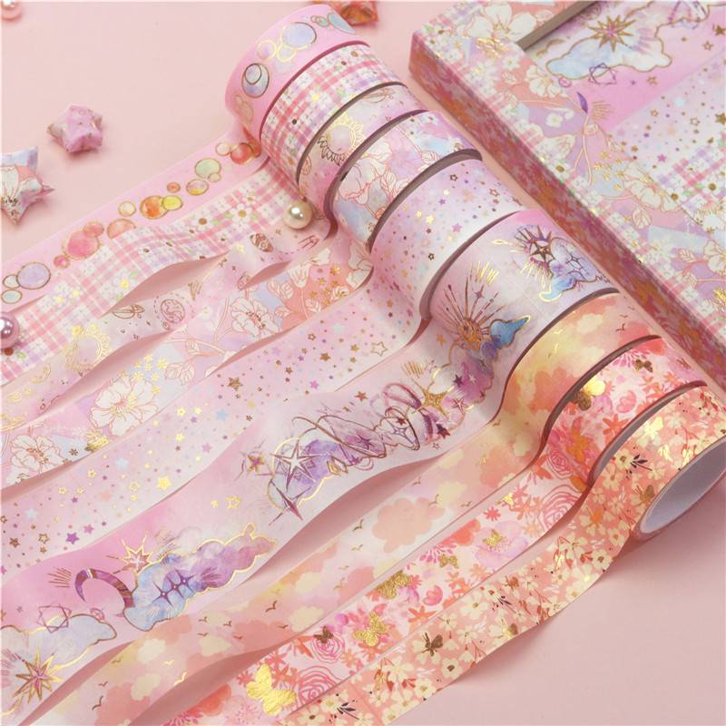 DIY Dekoratives Washi Tape Set zum Journaling und Basteln