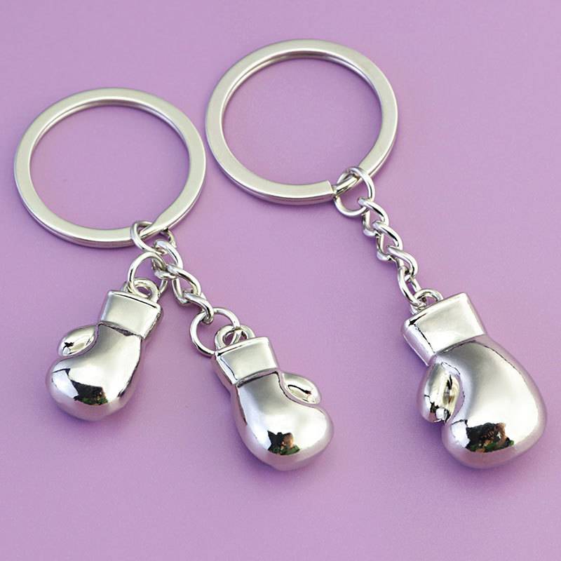 Boxhandschuh-Schlüsselanhänger - Einzigartiges Metall-Schlüsselanhänger-Geschenk für Sportbegeisterte