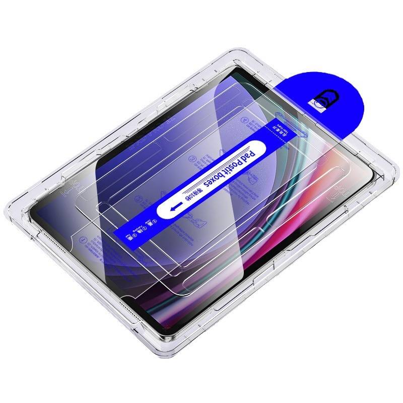 Samsung Galaxy Tab S8 Plus (12,4 Zoll) Displayschutzfolie aus gehärtetem Glas mit staubfreier Installation