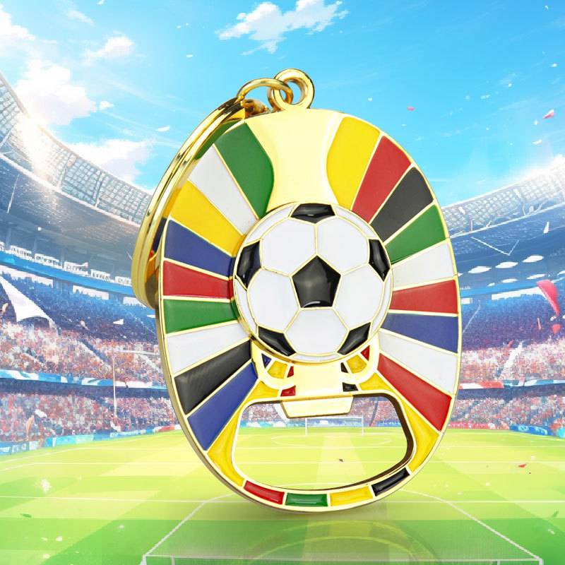 3D-Fußball Schlüsselanhänger