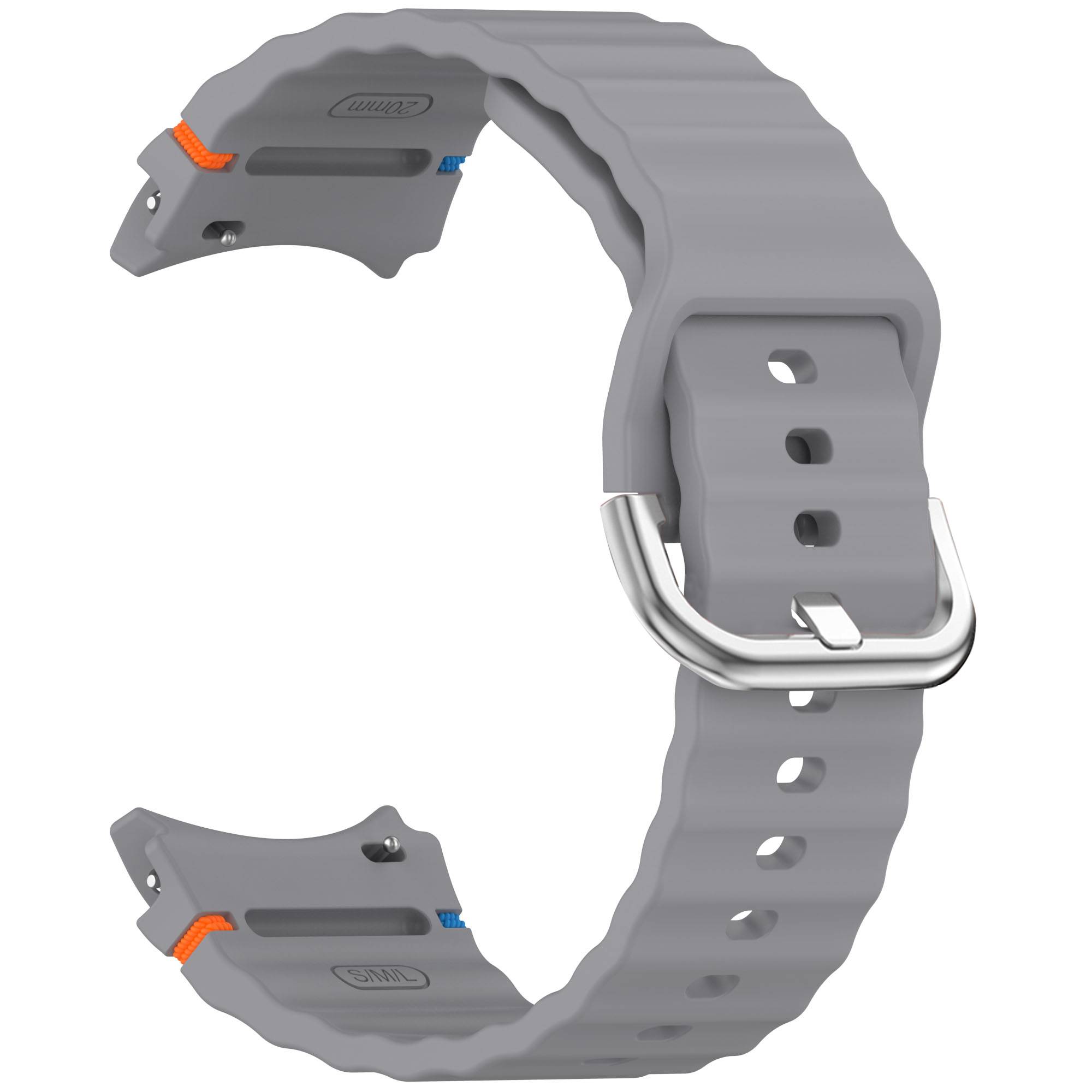 Samsung Watch 7 Wave Armband - Silberne Schnalle (lichtunempfindlich)