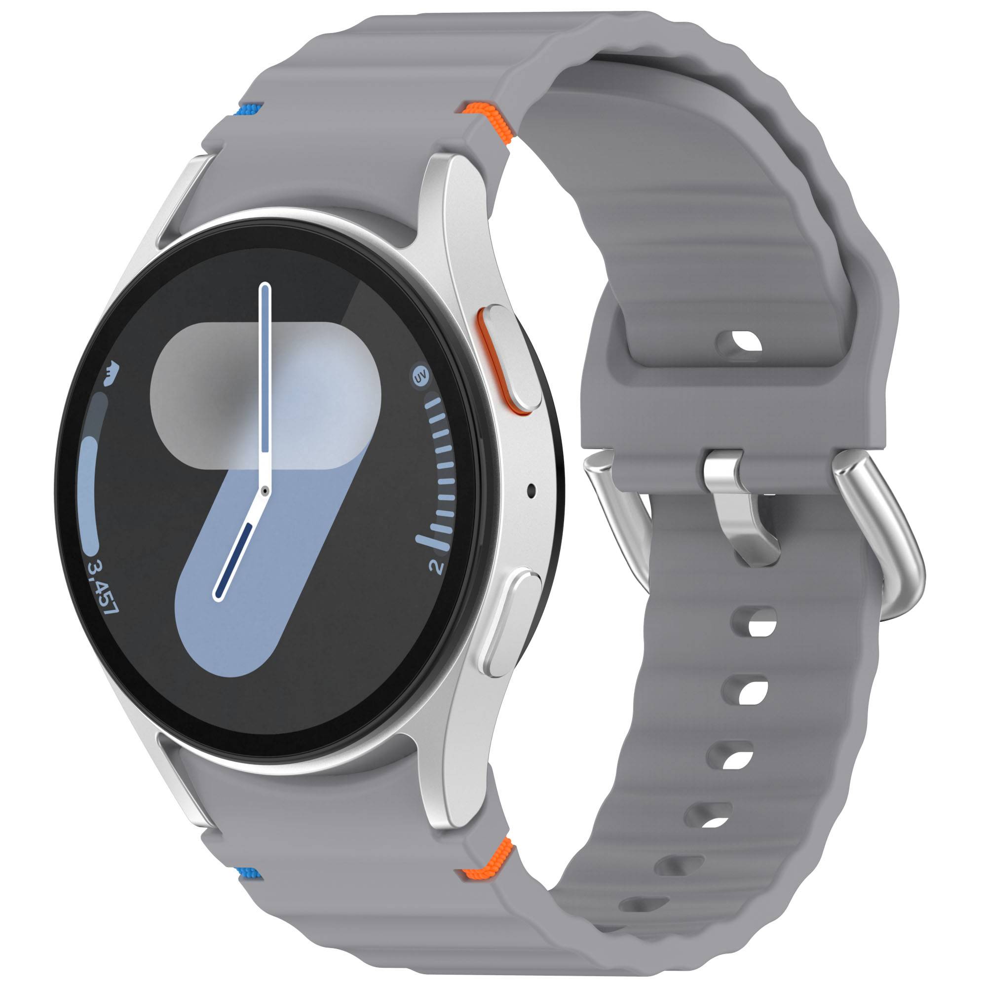Samsung Watch 7 Wave Armband - Silberne Schnalle (lichtunempfindlich)