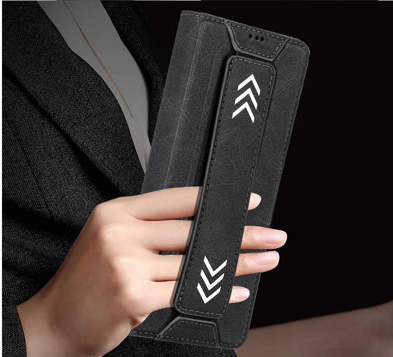 Samsung Galaxy Z Fold Hülle, schützende & stoßfeste Hülle für faltbare Handys Black Modell 3