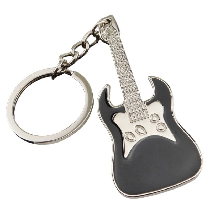 Gitarren-Schlüsselanhänger Black