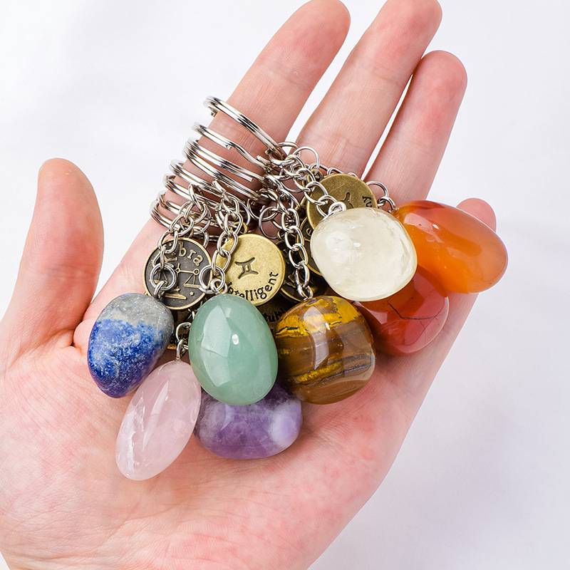 Kristall-Schlüsselanhänger, elegantes Schütze-Design Transparent