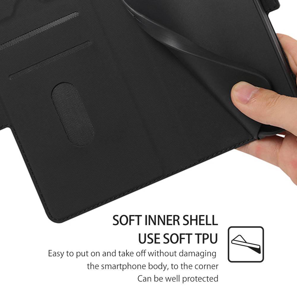 Schutzhülle aus für Redmi Note 14 Pro/Pro+ (Global) - Schwarz