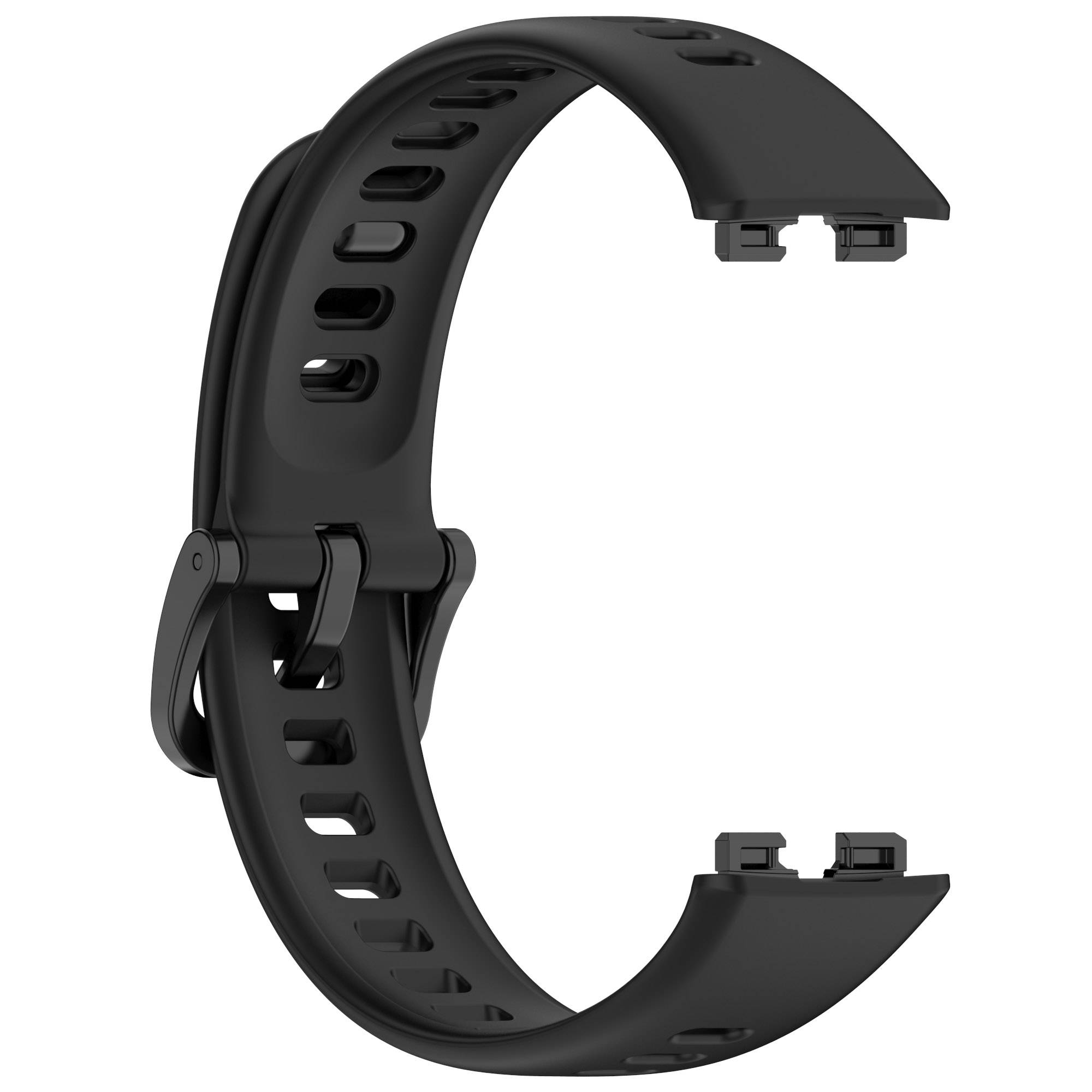 Offizielles Silikonarmband für Huawei Band 10/9/8 Black